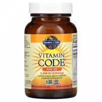 Garden of Life Vitamin Code RAW D3 5000 IU ����� ��������, ������� �3 5000 ��