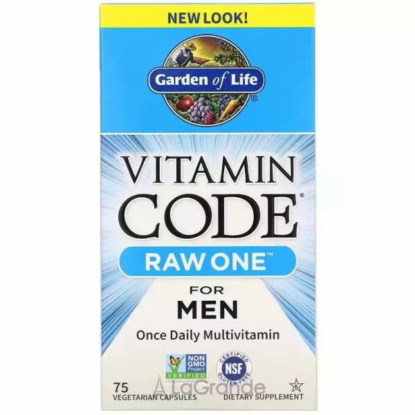 Garden of Life Vitamin Code Raw One for Men ����� �������� ��� ������