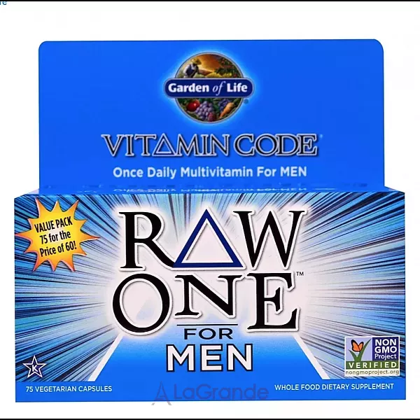 Garden of Life Vitamin Code Raw One for Men ����� �������� ��� ������