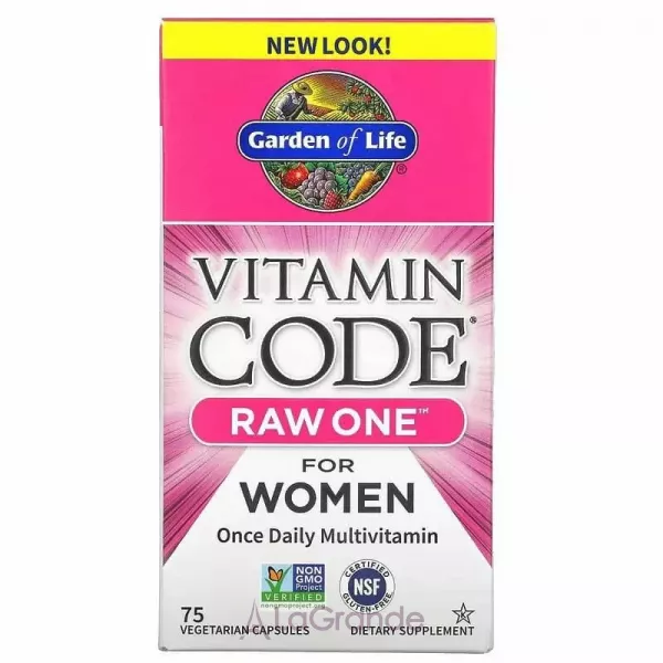 Garden of Life Vitamin Code Raw One for Women ����� �������� ��� ������