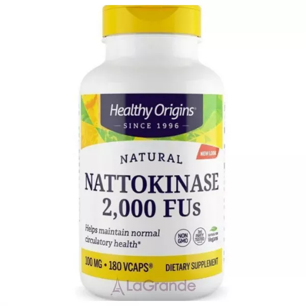 Healthy Origins Nattokinase 2000 FU's 100 mg �����������  100 �� � ��������
