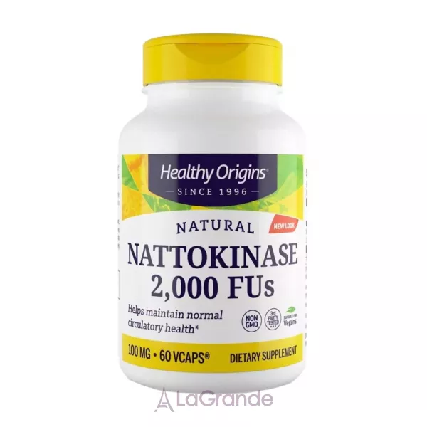 Healthy Origins Nattokinase 2000 FU's 100 mg �����������  100 �� � ��������