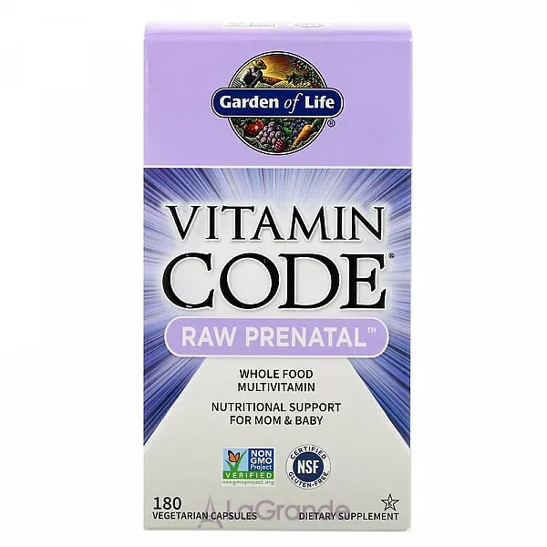 Garden of Life Vitamin Code RAW Prenatal ��� ������ ��� �������
