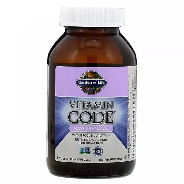 Garden of Life Vitamin Code RAW Prenatal ��� ������ ��� �������