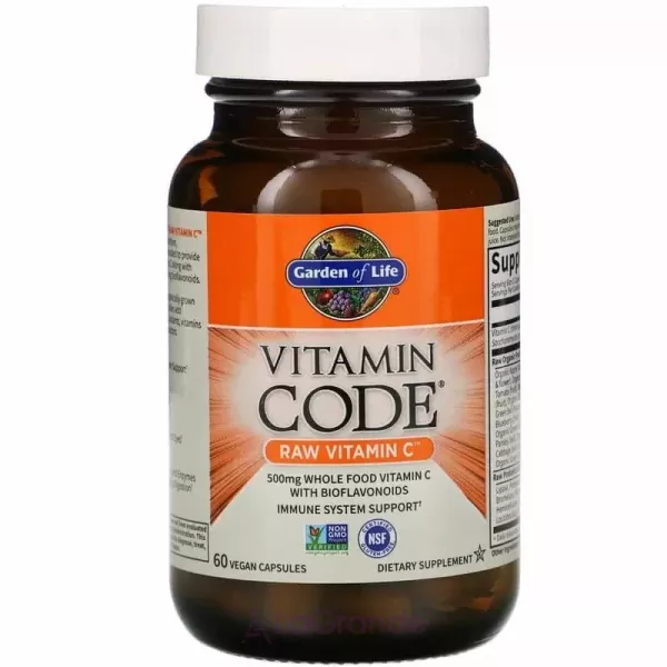 Garden of Life Vitamin Code Vitamin C ����� ³���� �