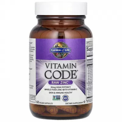 Garden of Life Vitamin Code Raw Zinc     