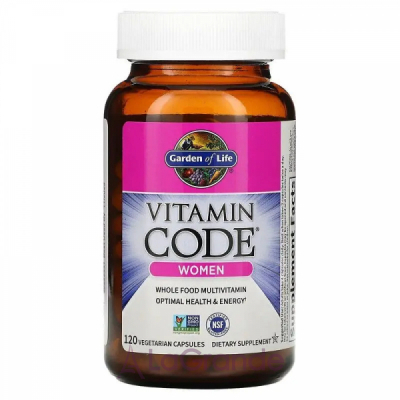 Garden of Life Vitamin Code Women    , 