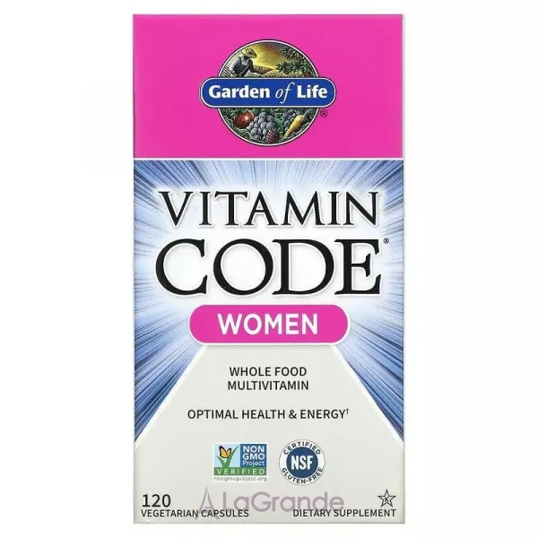 Garden of Life Vitamin Code Women ����� �������� ��� ������, �������������