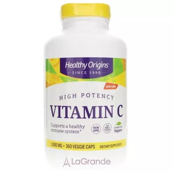 Healthy Origins Vitamin C 1000 mg ������� C 1000 ��  � ��������