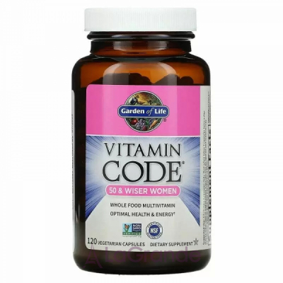 Garden of Life Vitamin Code Women     50+