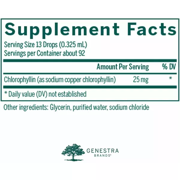 Genestra Brands Liquid Chlorophyll ������ ��������� 25 ��
