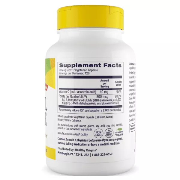Healthy Origins Methyl Folate 800 mcg ���������� 800 ��� � ��������