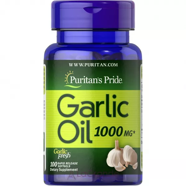 Puritan's Pride Garlic Oil 1000 mg ����������� ������� 