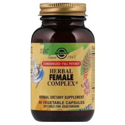 Solgar Herbal Female Complex    