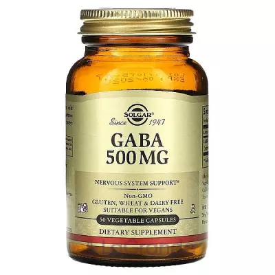 Solgar GABA 500 mg   