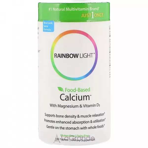 Rainbow Light Calcium with Magnesium & Vitamin D3 �������, ������ � ������� D3