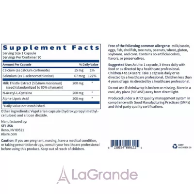 Klaire Labs Supplements Hepatothera Forte    