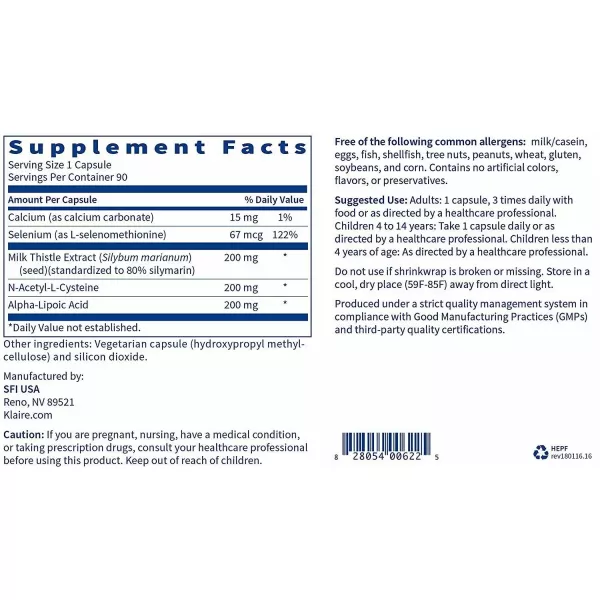 Klaire Labs Supplements Hepatothera Forte ��������� � ������������ ������