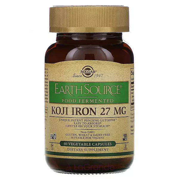 Solgar Koji Iron 27 mg ĳ������ ������� 