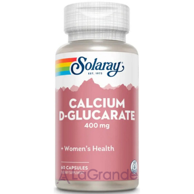 Solaray Calcium D-Glucarate 400 mg ĳ  