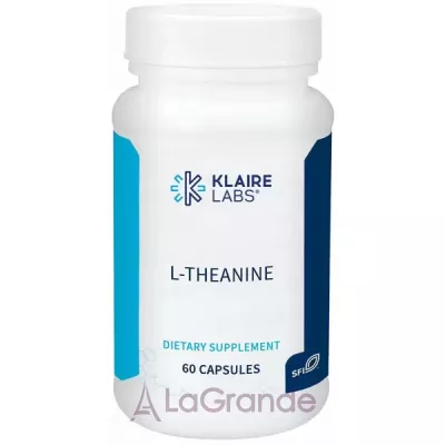 Klaire Labs, L-Theanine, 100 mg, 60 capsules L- (L-Theanine) 100  60 