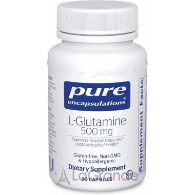 Pure Encapsulations L-Glutamine 500 mg L- 500 