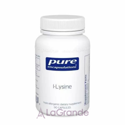 Pure Encapsulations L-Lysine 500 mg L- 500 