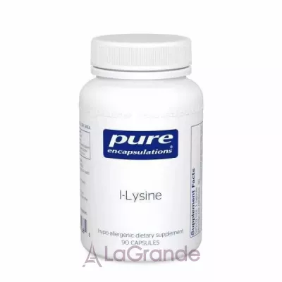 Pure Encapsulations L-Lysine 500 mg L- 500 