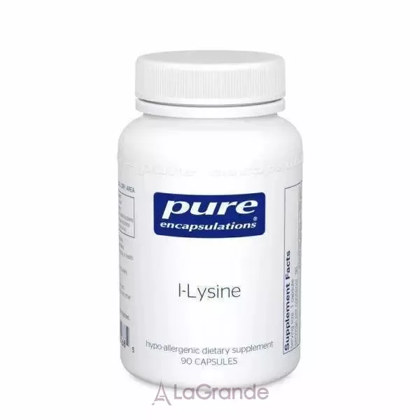 Pure Encapsulations L-Lysine 500 mg L-����� 500 ��