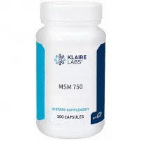 Klaire Labs Supplements MSM 750 mg ���-������������������� ��� �������� ���������� ����� ������'�