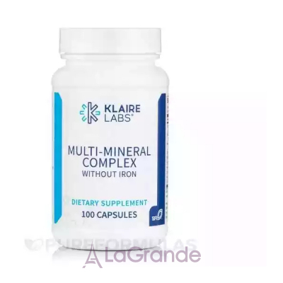 Klaire Labs, Multi Mineral Complex, 100 capsules    (Multi Mineral Complex) 100 