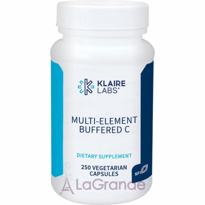 Klaire Labs, Multi-Element Buffered , 250 capsules ³   (Multi-Element Buffered ) 250 