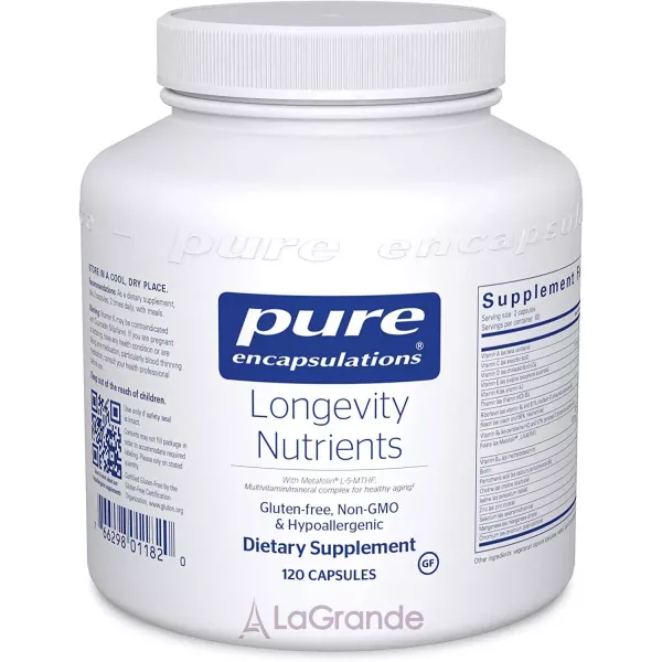 Pure Encapsulations Longevity Nutrients ������� �������� ��� ���������