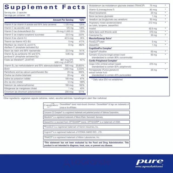 Pure Encapsulations Longevity Nutrients ������� �������� ��� ���������