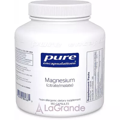 Pure Encapsulations Magnesium (citrate/malate)  / (    ,    )