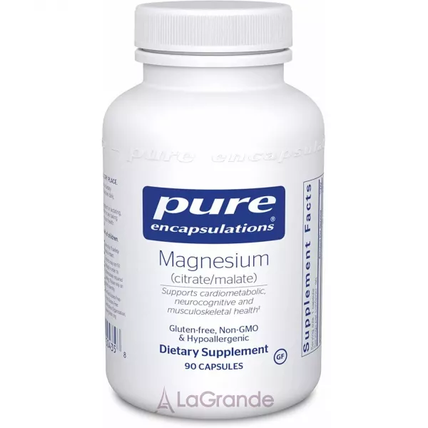 Pure Encapsulations Magnesium (citrate/malate) ������ ������/����� (��� �������� �������� �������� �������, ����� �� ������'� �����)
