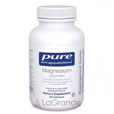 Pure Encapsulations Magnesium (glycinate)  , 120 