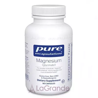 Pure Encapsulations Magnesium (glycinate)  , 120 