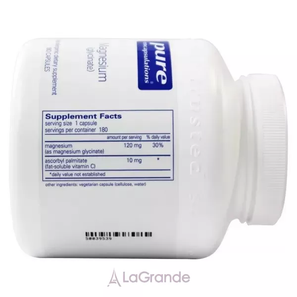 Pure Encapsulations Magnesium (glycinate) ������ �������, 120 ��