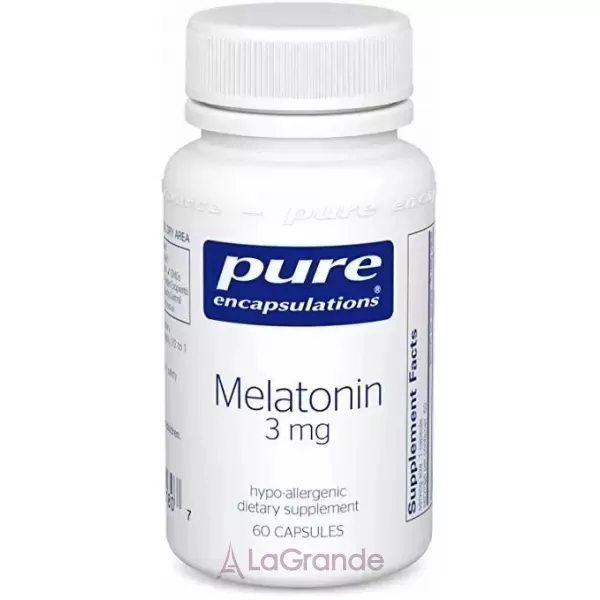 Pure Encapsulations Melatonin 3 mg ��������� 3 ��