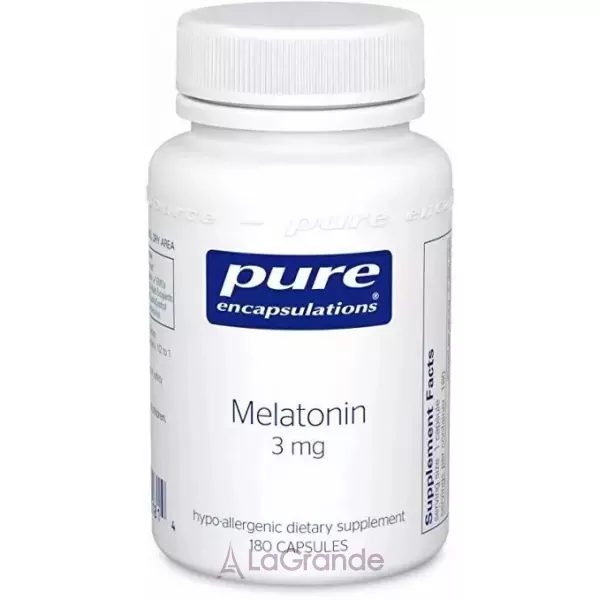 Pure Encapsulations Melatonin 3 mg ��������� 3 ��