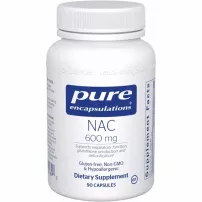 Pure Encapsulations NAC (n-acetyl-l-cysteine) 600 mg NAC (N-������������), 600 ��