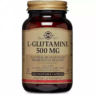 Solgar L-Glutamine 500 mg L- 500 