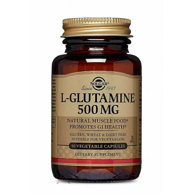 Solgar L-Glutamine 500 mg L- 500 