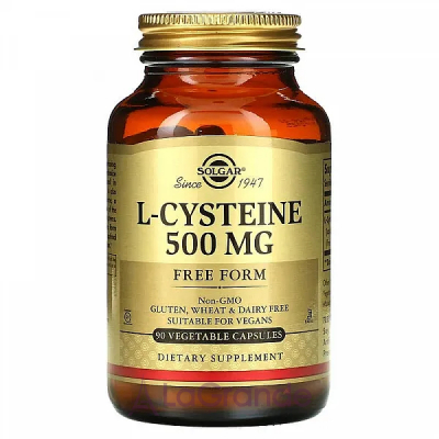 Solgar L-Cysteine 500 mg L- 500 