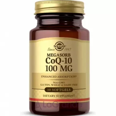 Solgar Megasorb CoQ-10 100 mg  Q10  , 100 