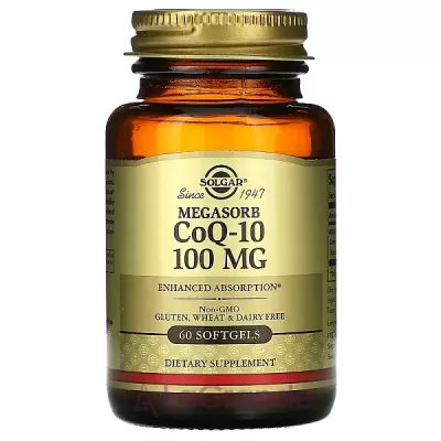 Solgar Megasorb CoQ-10 100 mg  Q10  , 100 