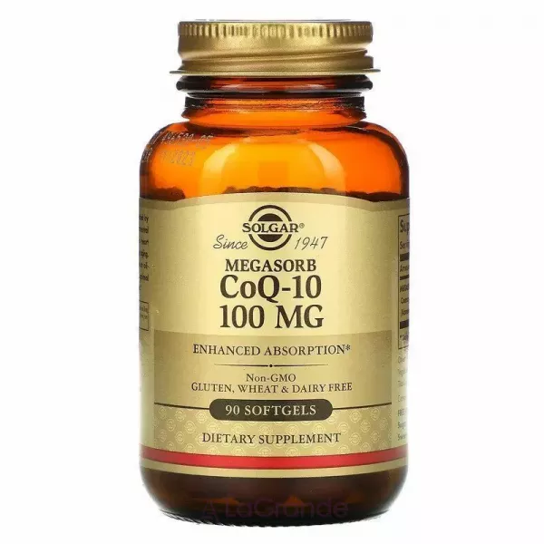 Solgar Megasorb CoQ-10 100 mg ������� Q10 �������� ����������, 100 ��
