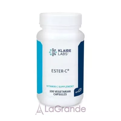 Klaire Labs,Ester-C Bio, 100 vegeterian capsules     (Ester-C Bio) 100 