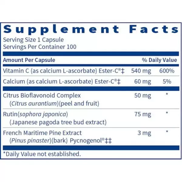 Klaire Labs Supplements Ester-C Bio ������� � � ��������������� ��� ������� � ����������